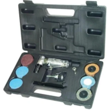 Chicago Pneumatic 8941108751 Grinder Air Mini Angle W/12 2" Discs & Case CP875K
