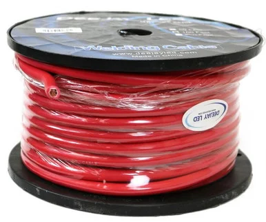 Deejay LED TBH4100WELD 4 Gauge 100ft Copper Power Cable