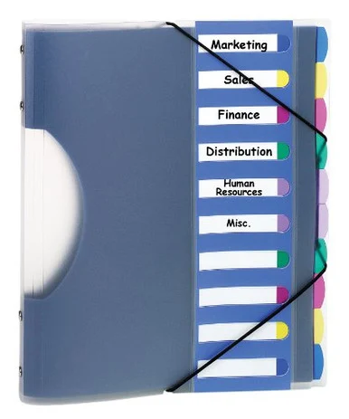 Pendaflex Pilesmart Project Sorter - 10 X Divider - 8.50" X 11" - 1 Each - Multicolor Divider (ESS50995)