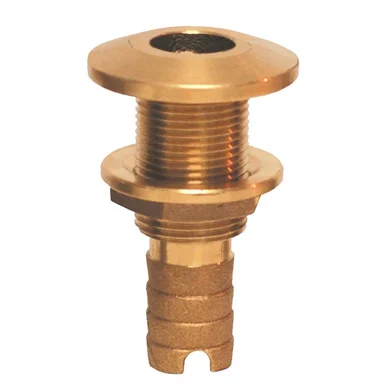 Groco HTH-2000 Bronze Hose Barb Thru-hull Fitting - 2"