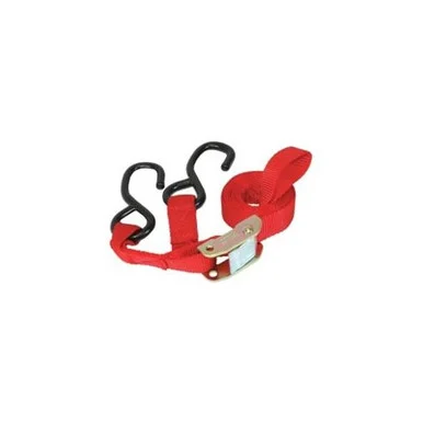 K Tool International KTI-73871 1" X 10' Universal Tie Down With Pvc-coated Hooks At 900 Lb. Capacity