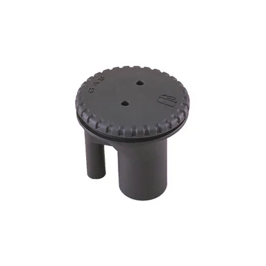 Perko 0543DPGBLK 0543 Vented Fill F/1-1/2" Hose - Straight Neck - Gas - Black