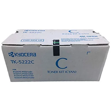 Kyocera TK-5222C Original Toner Cartridge - Cyan (1t02r9cus1)
