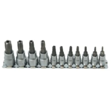 CTA Tools 9680 Cta Manufacturing 11 Piece 5 Point Tamperproof Socket Set