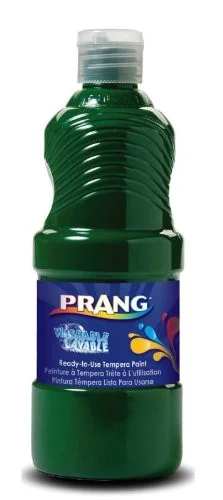 Dixon Prang Washable Paint - 16 Oz - 1each - Green (10704)