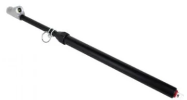 Milton Industries 986BLK Service Gauge-straight Foot-inner Duals Black Poly Coat