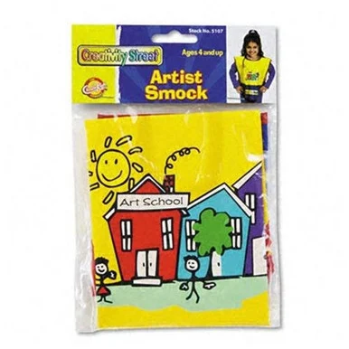 Chenillekraft 5207 Art Smock - Vinyl - For Classroom Use - 144 / Carton - Assorted (5207_40)