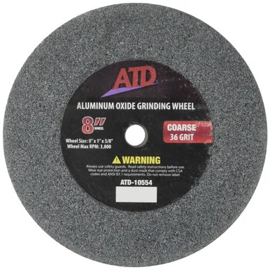 Atd Tools ATD-10554 Replacement 8" Coarse Grit Grinding Wheel