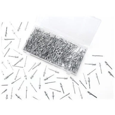 Wilmar W5228 500 Piece Aluminum Rivet Hardware Kit