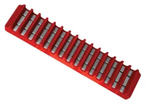 Mechanic's Time Savers MTS-SDH15R Screwdriver / Wrench Organizer, Red