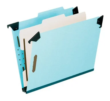 Pendaflex Hanging Classification Folder - Letter - 8.50" X 11" - 2" Expansion - 2.75" Folder Fastener Capacity - 1 Dividers - 25 Pt. - Pressboard - Blue - 1 Each (ESS59251)