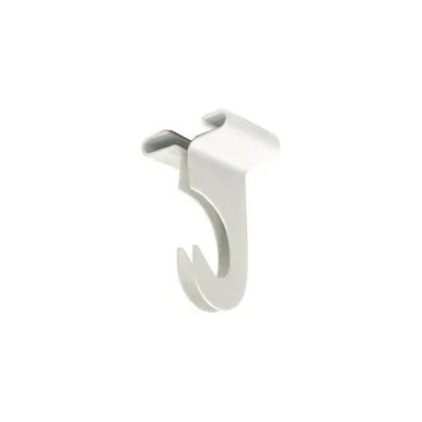 Baumgartens Suspended Ceiling Hooks - 13.61 Kg Capacity - 2" Size - White (BAU54510)