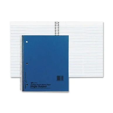 Rediform National 3-subject Notebook With Dividers - 150 Sheet - 16 Lb - College Ruled - 6" X 9.50" - 1 Each - White Paper (RED33360)