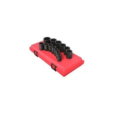 Sunex 2650 13-piece 1/2 In. Drive 6-point Standard Fractional Sae Impact Socket Set