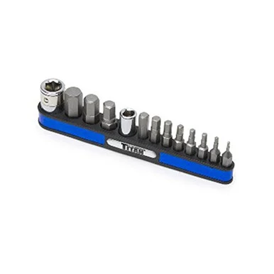 Titan 16112 Tool 13-piece Metric Hex Bit Set