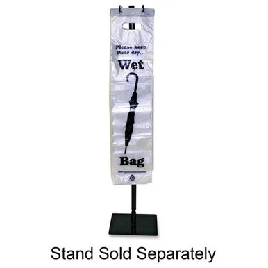Tatco Umbrella Bag - 7" X 31" - Plastic - 1000/box - Black (TCO57010)