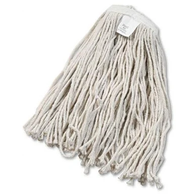 Unisan 2020C Cut-end Wet Mop Head, Cotton, #20 Size, White