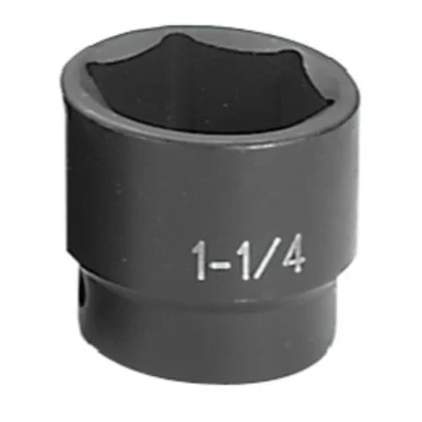 Grey Pneumatic 2040R 1/2" Drive Standard Fractional Impact Socket 1-1/4
