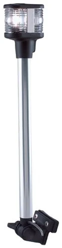 Perko 1181DP0CHR Fold Down Combination Masthead/white All-round Light - Horizontal Mount