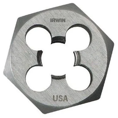 Irwin Industrial 6952 High Carbon Steel Hexagon 1-7/16" Across Flat Die 14mm-2.00