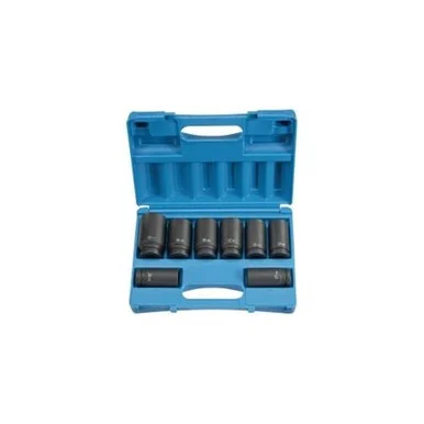 Grey Pneumatic 8134MD 8 Piece 3/4" Drive 6 Point Deep Metric Impact Socket Set