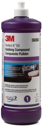 3m Perfect-it Ex Ac Rubbing Compound, 36060, Quart
