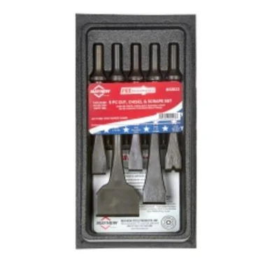 Mayhew 32023 5-piece Pneumatic Cut Chisel Scrape Set