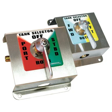 Groco TS-350-T 1/2" 4-way Tank Selector Kit