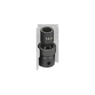 Grey Pneumatic 2014UM 1/2" Drive X 14mm Standard Universal Socket 2014UM_45