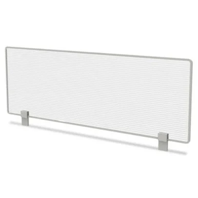 Linea Italia TR721 Trento Line Dividing Panel, Polycarbonate, 47-1/8w X 3/4d X 15-1/2h, Translucent