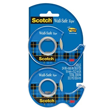 Scotch Wall-Safe Tape (183dm2)