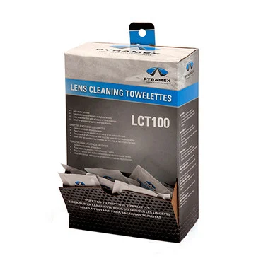 Pyramex Safety Products LCT100 Anti-fog Wipes - 100 Individually Packaged