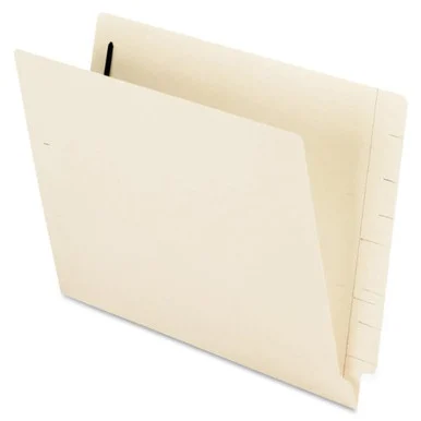Pendaflex Anti Mold And Mildew End Tab Fastener Folders - Letter - 8.50" X 11" - 2 Fastener - Manila - 50 / Box (ESS62714)