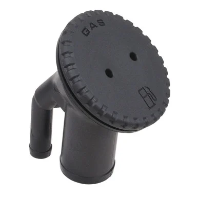 Perko 0542DPGBLK 0542 Vented Fill F/1-1/2" Hose - Angled Neck - Gas - Black