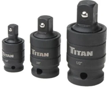Titan TTN-16151 3 Pc. Pin-free Locking Impact U-joint Adapter Set 16151_59
