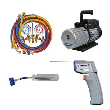 Mastercool MSC-90066SFKIT Dual R134a And R1234yf Evacuation And Charging Combo Kit