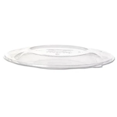 Eco Products EPSBS64LID Lids For 64 Oz Squat Salad Bowls, Pla, Clear, 9.5" Dia, 300/carton