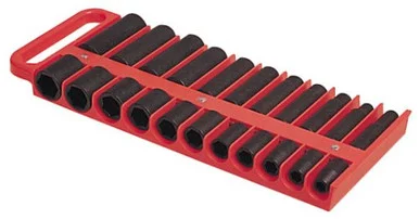 Lisle 40900 1/2" Drive Red Magnetic Socket Holder