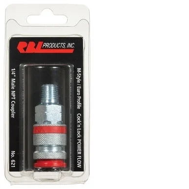 Rbl Products RBL-621 1/4" Coupler, Male Npt 621_59