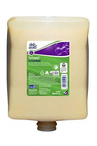 Stockhausen SHN-GPF3LNA Solopol Gfx Heavy Duty Foam Hand Cleaner, 3.25l Cartridge