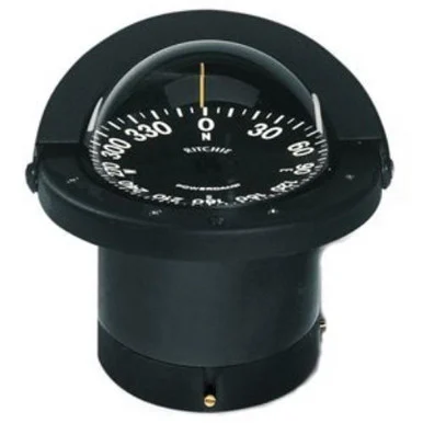 Ritchie Compasses FN-201 Compass, Flush Mount, 4.5" Dial, Black
