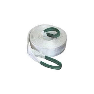K Tool International KTI-73813 4" X 30' Tow Strap With Looped Ends At 40,000 Lb. Capacity