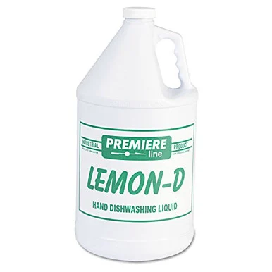 Kess Industrial Products KESLEMON-D Lemon-d Dishwashing Liquid, Lemon, 1gal, Bottle, 4/carton