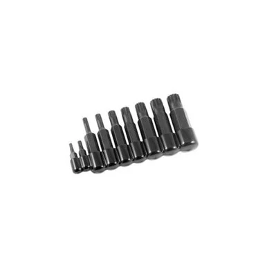 Lisle 60850 9 Piece Triple Square Bit Set