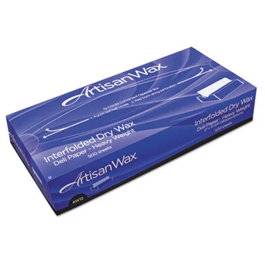 Royal Paper Products P012008 Dry Wax Paper, 8 X 10 3/4, White, 500/box, 12 Box/carton - Bagcraft