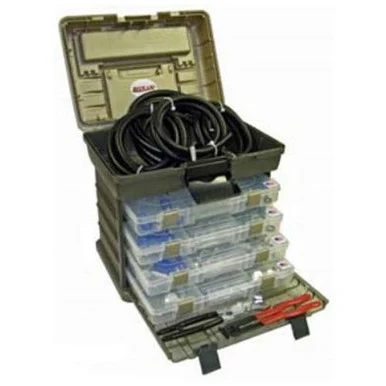 S.u.r. And R Auto Parts AC1387 S.u.r.&r. Deluxe A/c Line Repair Kit - 47 Pieces Plus 20 Feet Hose
