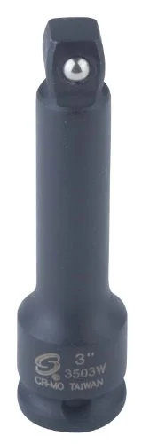 Sunex Tool 3503W 3/8" Drive 3" Impact Wobble Extension