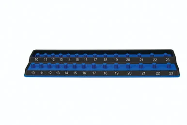 Mechanics Time Saver PSH50M-BLU Mechanic's Time Savers 1/2" Metric Peg Socket Holder - Blue