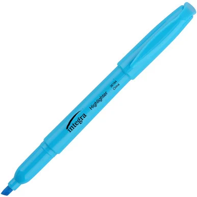 Integra Pen Style Fluorescent Highlighters (ita-36184)