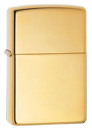 Zippo Manufacturing 254B Zippo Polished Brass Lighter